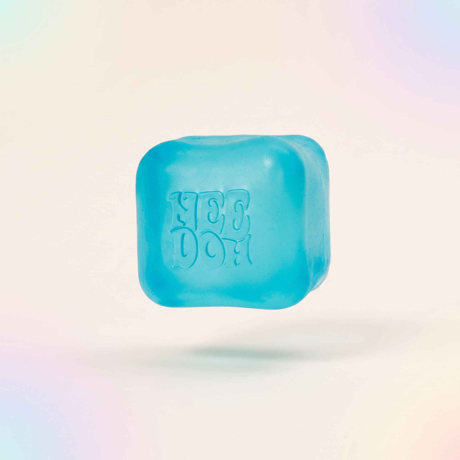 NeeDoh Nice Cube blue squishy sensory toy
